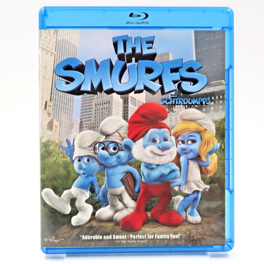 The Smurfs Blu-ray 2011 Sony Pictures Family Movie Region A Rated G